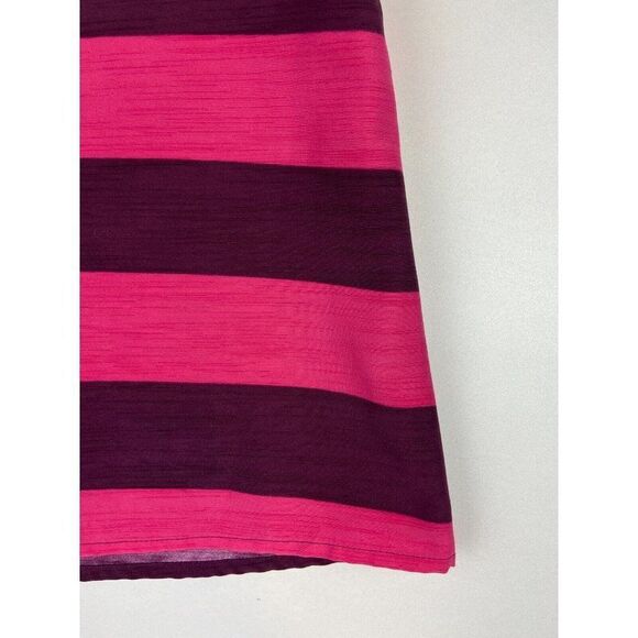 H&M Girls Bright Pink and Purple Multistriped Dress Size US 7-8 Y - Picture 4 of 7